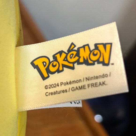 NWT Pokemon Nintendo 2024 Holiday 20" Pikachu w Winter Hat Squishmallow - Picture 5 of 7